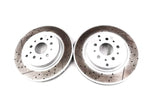 Maserati GranTurismo Gran Turismo Gt rear brake disc rotors TopEuro #1468