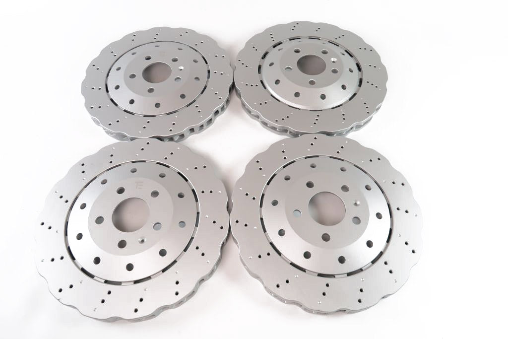 Lamborghini Huracan R8 Rs5 front & rear brake disc rotors #1714