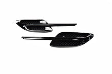 Load image into Gallery viewer, Bentley Continental Gt Gtc black left &amp; right fender air vent grill 2pcs #1855