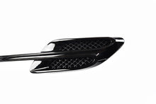 Load image into Gallery viewer, Bentley Continental Gt Gtc black left &amp; right fender air vent grill 2pcs #1855