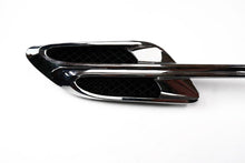 Load image into Gallery viewer, Bentley Continental Gt Gtc chrome left fender air vent grill 1pc #1877