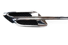 Load image into Gallery viewer, Bentley Continental Gt Gtc chrome left fender air vent grill 1PC #1853