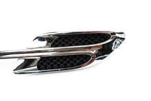 Load image into Gallery viewer, Bentley Continental Gt Gtc chrome left &amp; right fender air vent grill 2pcs #1852