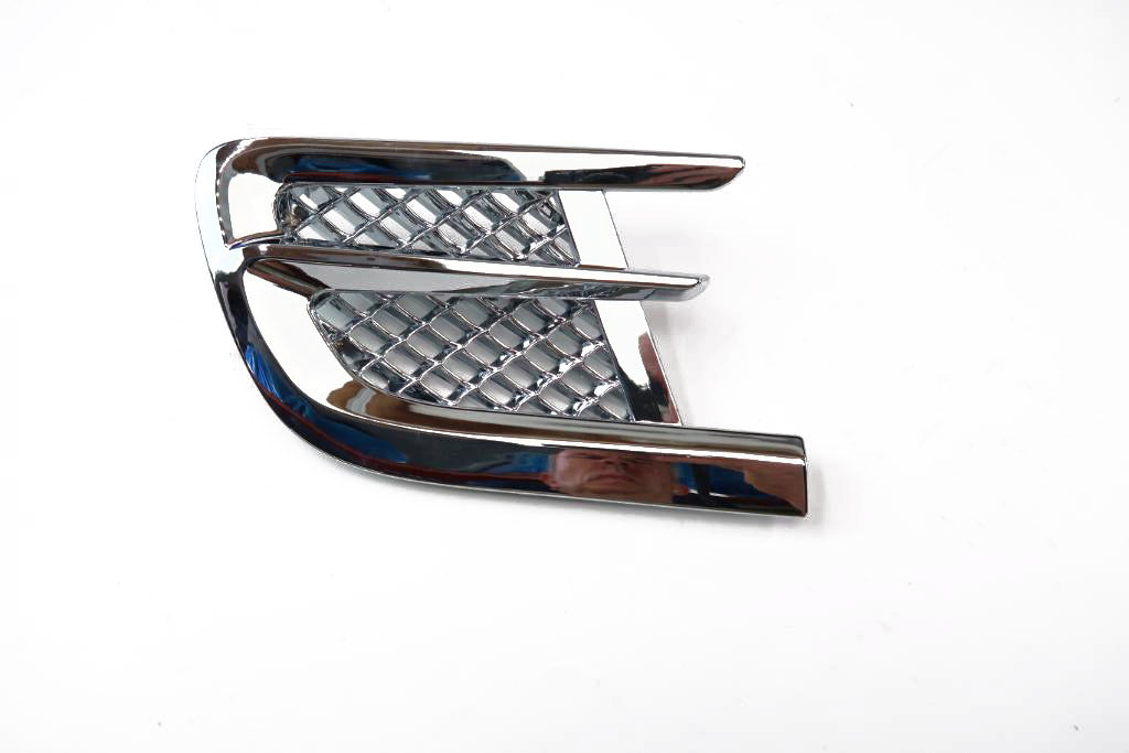 Bentley Mulsanne chrome left right fender air vent grill 2pcs #1857