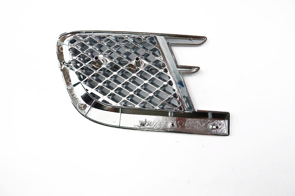 Bentley Mulsanne chrome right fender air vent grill 1pc #1859