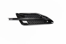 Load image into Gallery viewer, Bentley Bentayga black left fender air vent grill 1pc #1864
