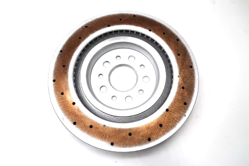 Maserati Ghibli 3.8 Trofeo front rear brake disc rotors TopEuro #1891