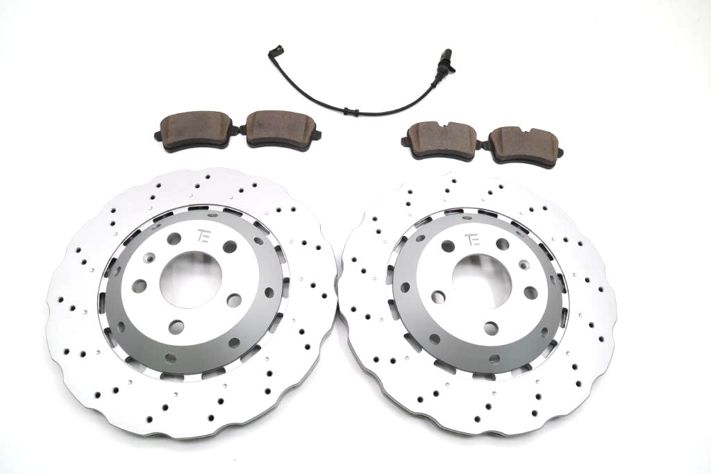 Replacement rear brake pads & rotors for Audi Rs5 #1911