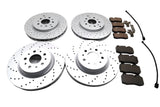 Maserati GranTurismo Quattroporte front rear brake pads rotors TopEuro #1930