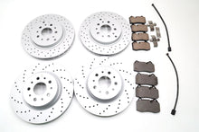 Load image into Gallery viewer, Maserati GranTurismo Quattroporte front rear brake pads rotors TopEuro #1930