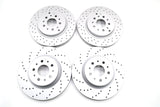 Maserati GranTurismo Quattroporte front rear brake disc rotors TopEuro #1931