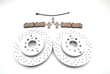 Load image into Gallery viewer, Maserati GranTurismo Quattroporte rear brake pads rotors TopEuro #1935