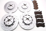 Mercedes Glc63 Gt63 Gt53 Amg front rear brake pads & rotors TopEuro #1954