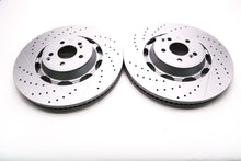 Load image into Gallery viewer, Mercedes Glc63 Gt63 Gt53 Amg front brake disc rotors 2pcs TopEuro #1957