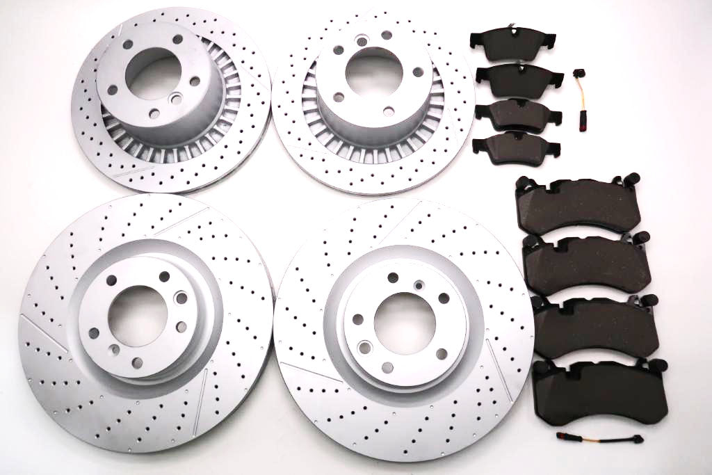 Mercedes G63 G65 Amg front & rear brake pads and rotors TopEuro #1965