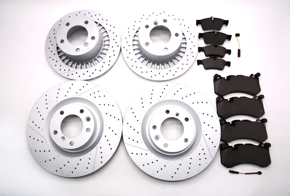 Mercedes G63 G65 Amg front & rear brake pads and rotors TopEuro #1965