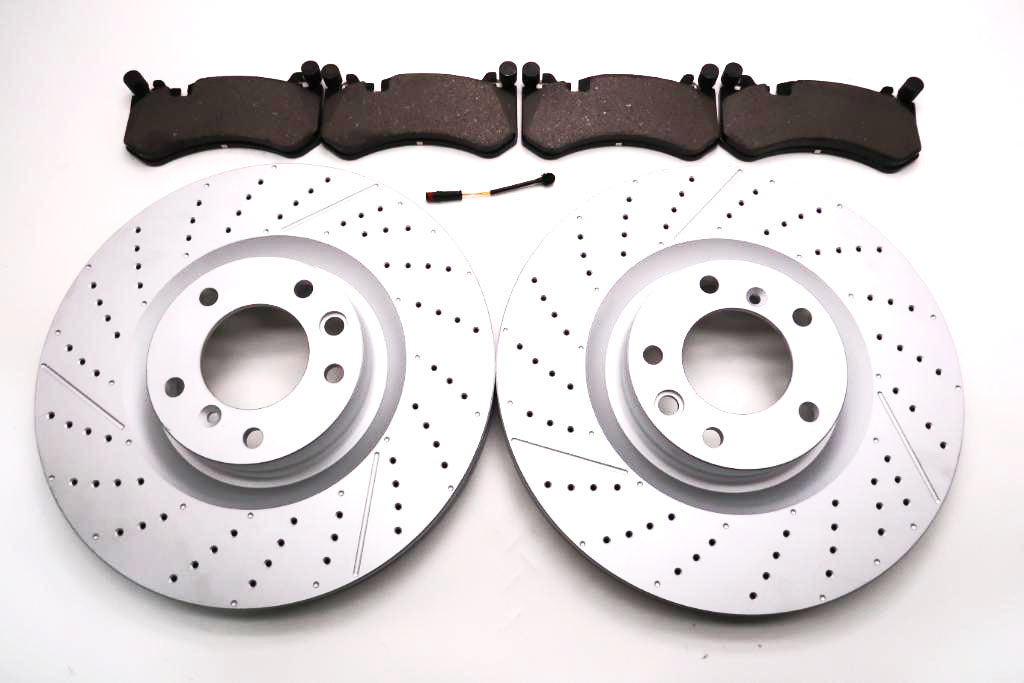 Mercedes G63 G65 Amg front brake pads and rotors TopEuro #1967