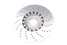Load image into Gallery viewer, Bmw X5M X6M left front brake rotor TopEuro #1202