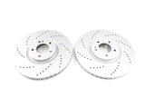 Mercedes G63 front brake disc rotors 2pcs TopEuro #1237