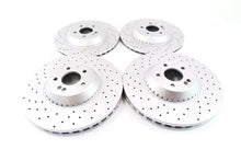 Load image into Gallery viewer, Mercedes S class S550 S550e front rear brake rotors TopEuro #1452