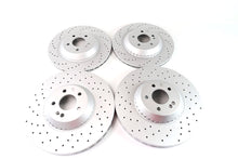 Load image into Gallery viewer, Mercedes S class S550 S550e front rear brake rotors TopEuro #1452