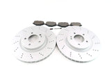 Mercedes G63 Amg rear brake pads & disc rotors TopEuro #1358