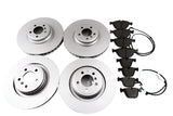 Rolls Royce Phantom front rear brake pads & rotors TopEuro #1443