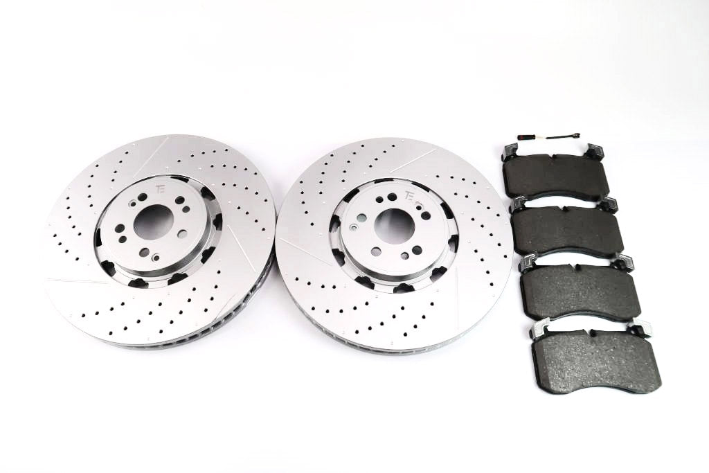 Mercedes Gle63 Gls63 Amg front brake pads & rotors TopEuro #1418